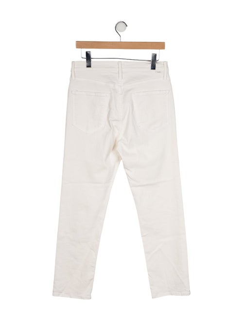 Mother High-Rise Straight Leg Jeans