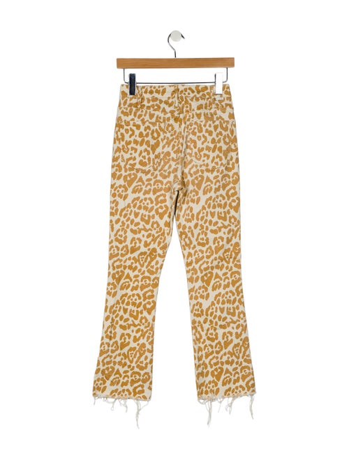 Mother Mid-Rise Straight Leg Jeans