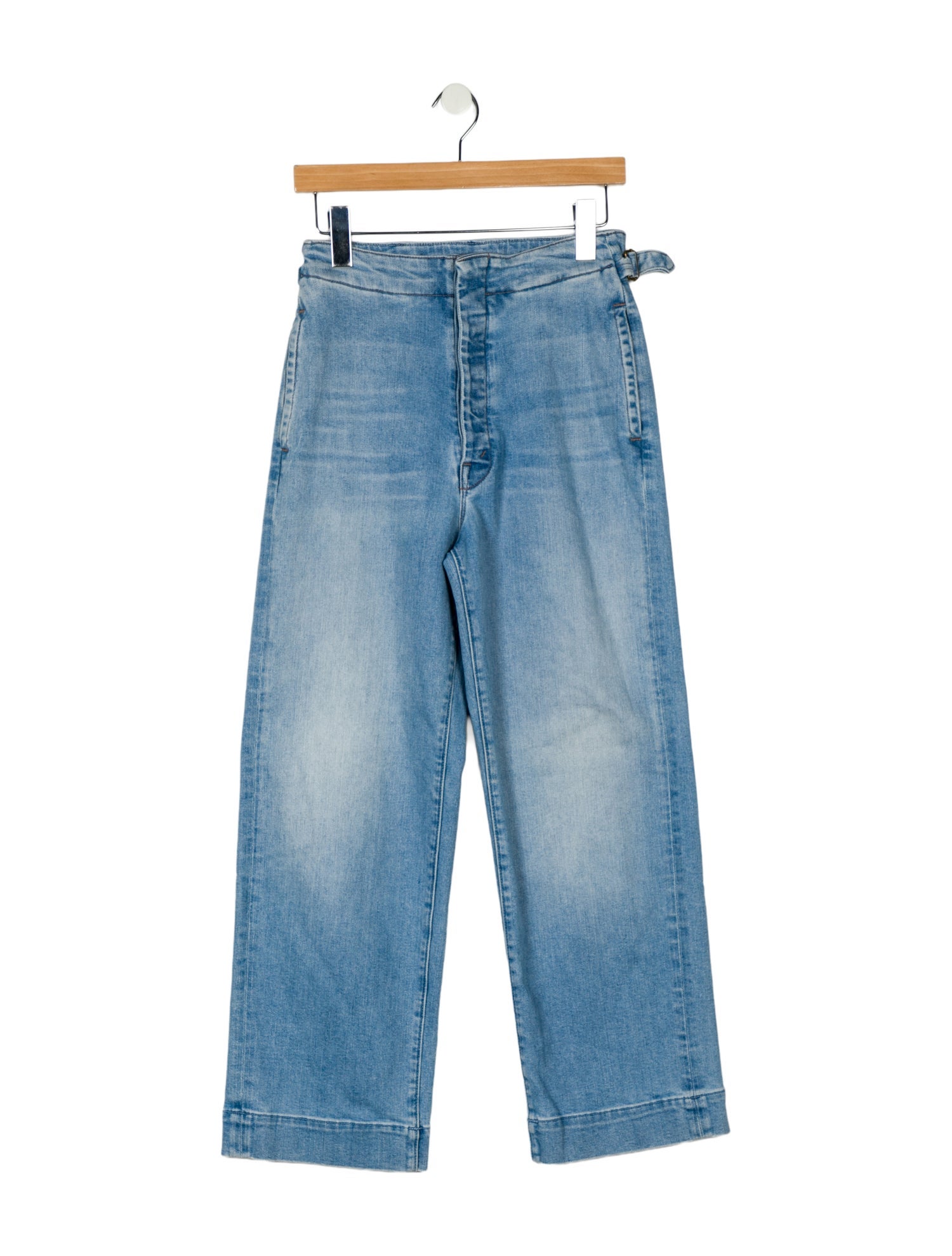 Mother High-Rise Wide Leg Jeans