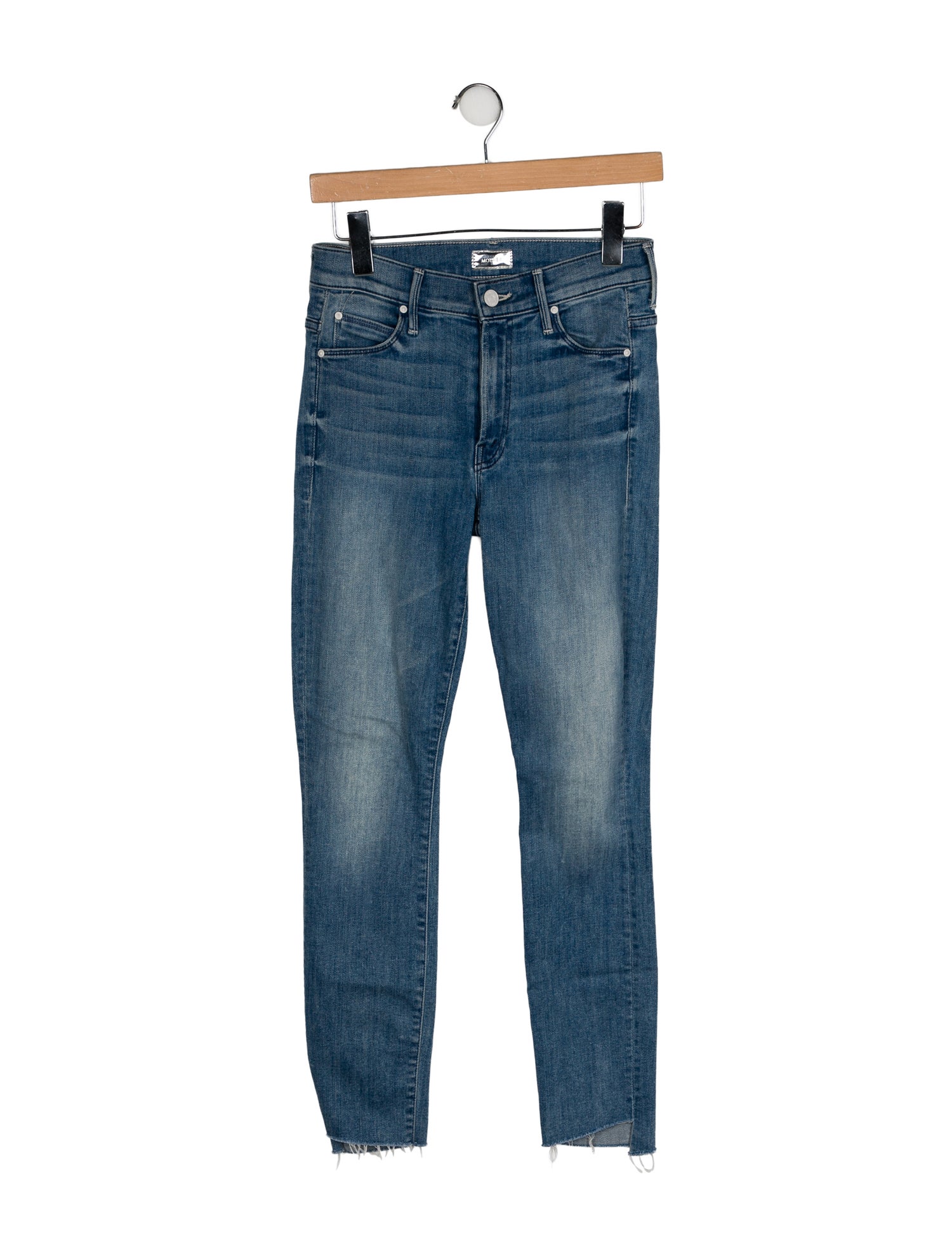 Mother High-Rise Straight Leg Jeans
