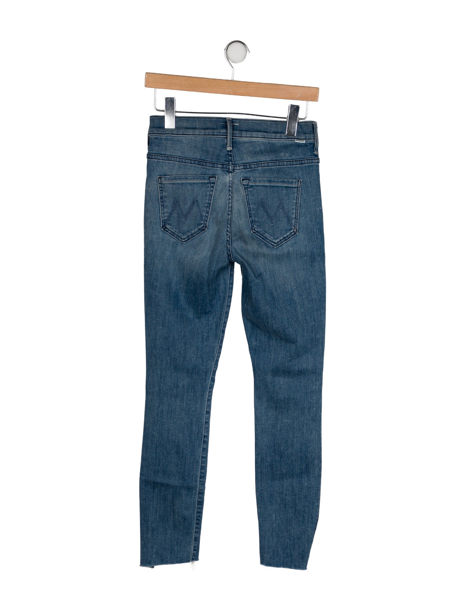 Mother High-Rise Straight Leg Jeans