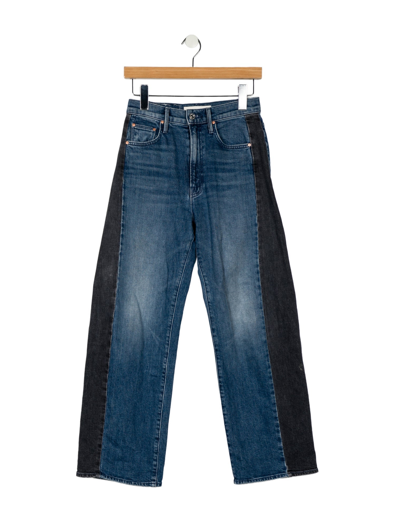 Mother High-Rise Wide Leg Jeans