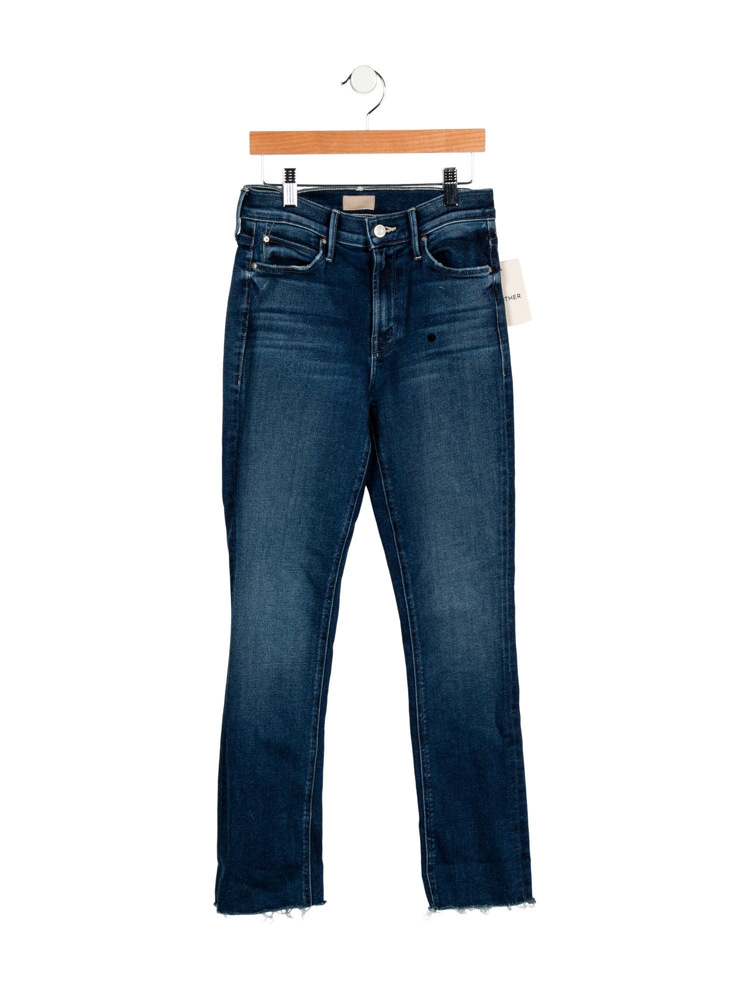 Mother High-Rise Straight Leg Jeans