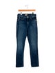 Mother High-Rise Straight Leg Jeans