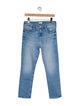 Mother Mid-Rise Straight Leg Jeans