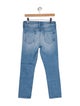 Mother Mid-Rise Straight Leg Jeans