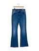 Mother Mid-Rise Wide Leg Jeans