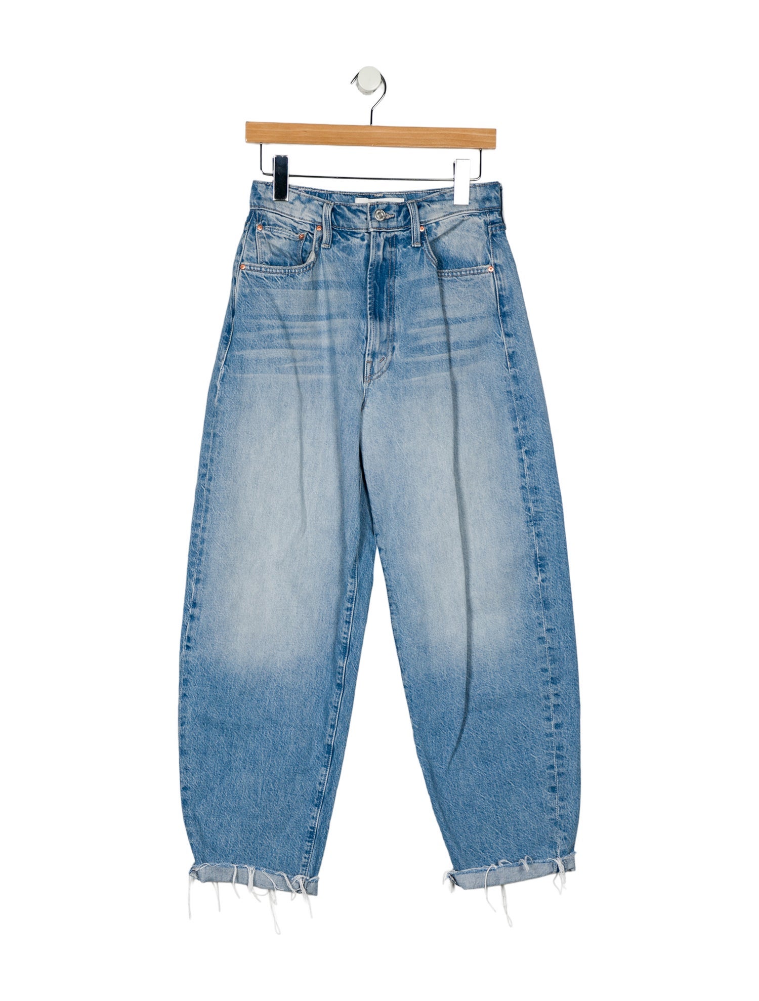 Mother High-Rise Straight Leg Jeans