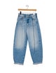 Mother High-Rise Straight Leg Jeans