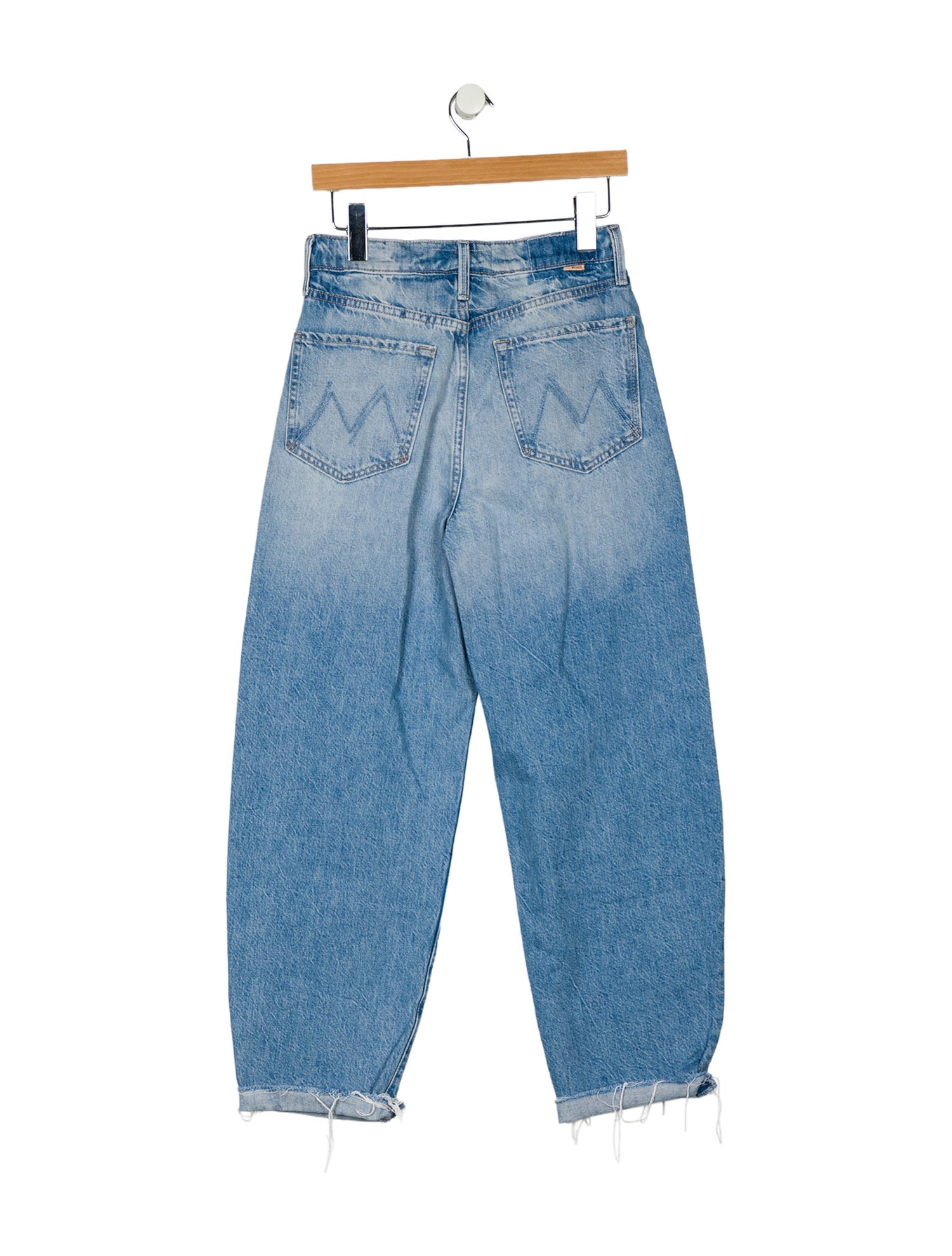Mother High-Rise Straight Leg Jeans