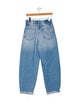 Mother High-Rise Straight Leg Jeans