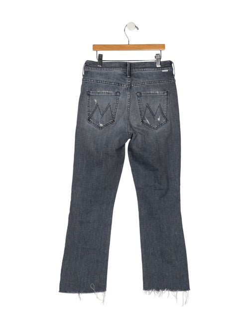 Mother Mid-Rise Straight Leg Jeans