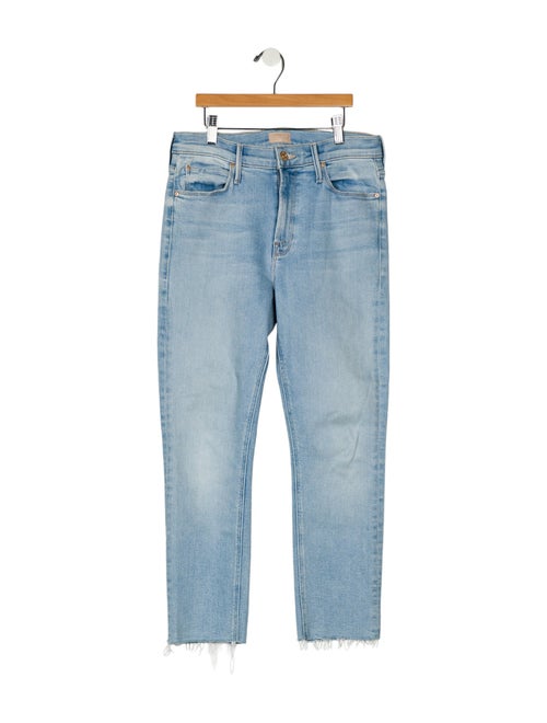 Mother High-Rise Straight Leg Jeans