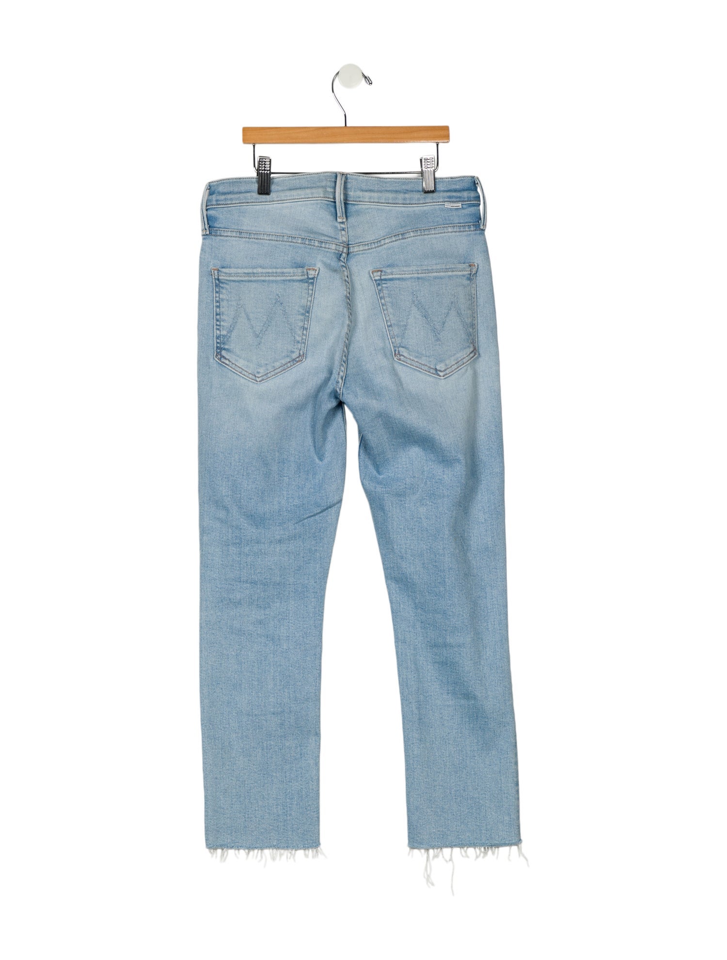 Mother High-Rise Straight Leg Jeans