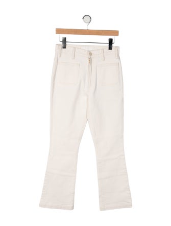 Mother High-Rise Straight Leg Jeans