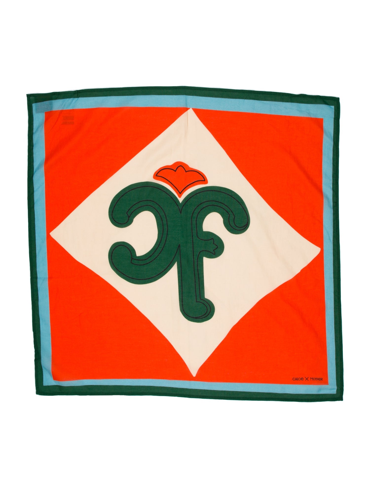 Mother Printed Scarf w/ Tags