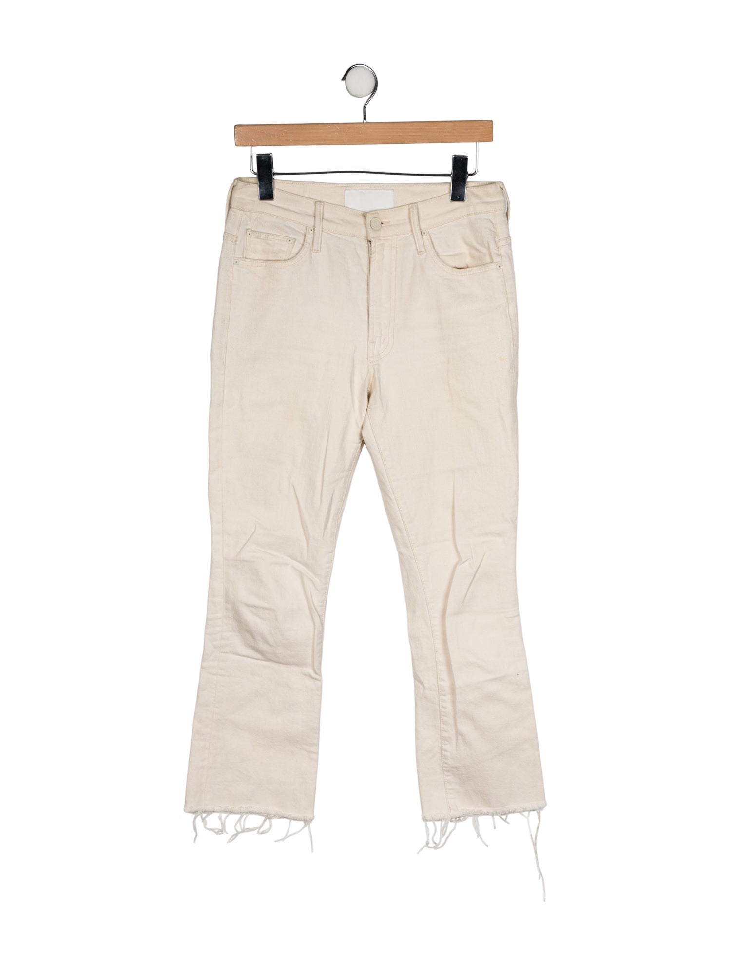 Mother Mid-Rise Straight Leg Jeans