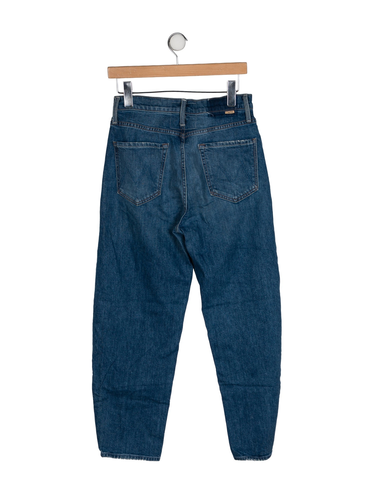 Mother High-Rise Straight Leg Jeans