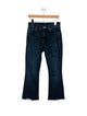 Mother Mid-Rise Wide Leg Jeans