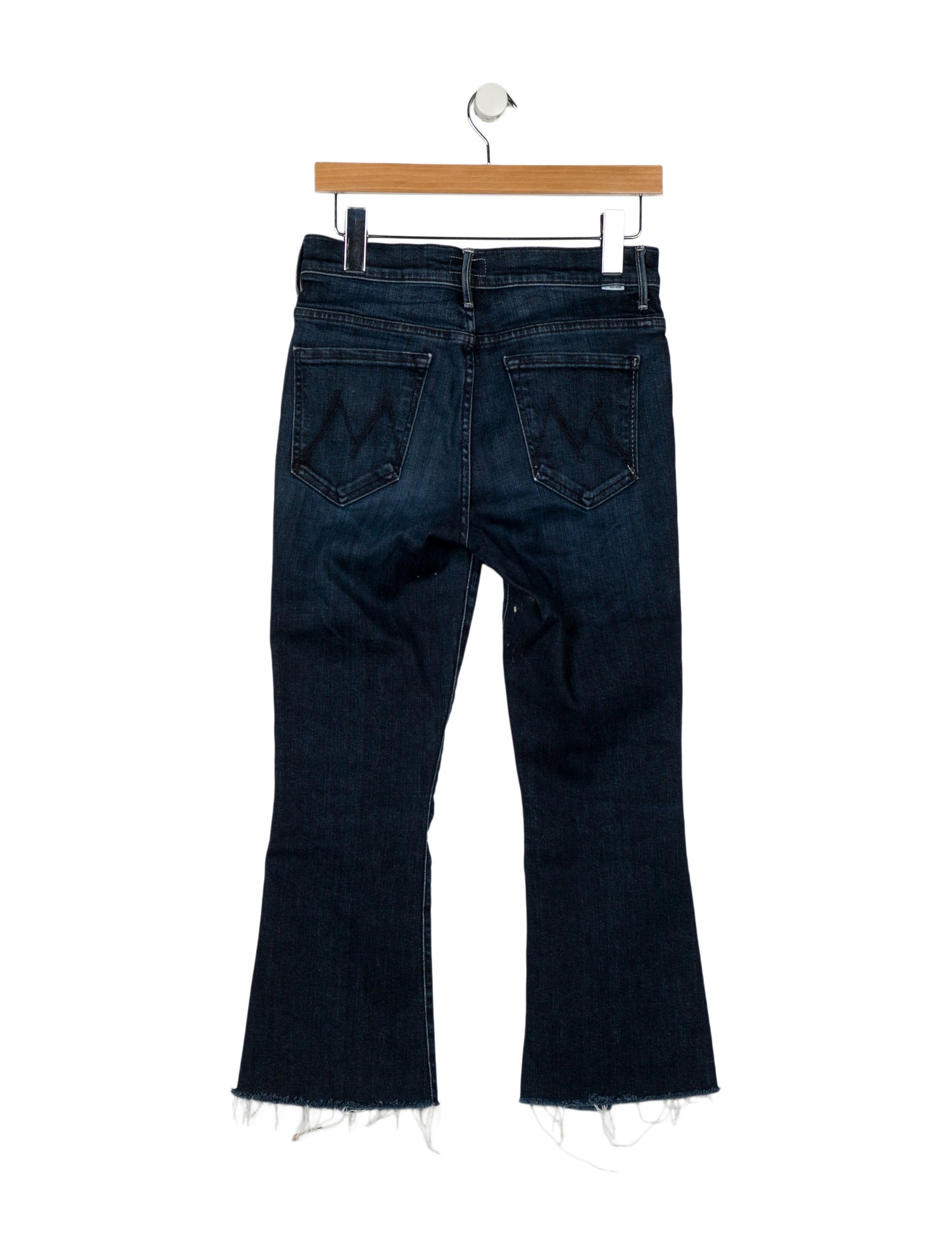 Mother Mid-Rise Wide Leg Jeans