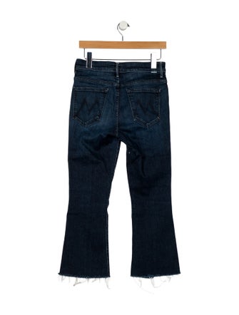 Mother Mid-Rise Wide Leg Jeans