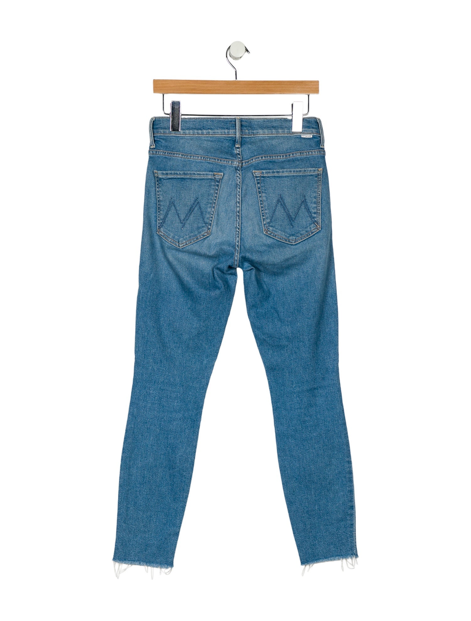 Mother Mid-Rise Skinny Leg Jeans