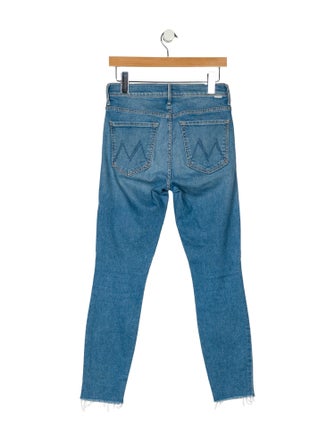 Mother Mid-Rise Skinny Leg Jeans