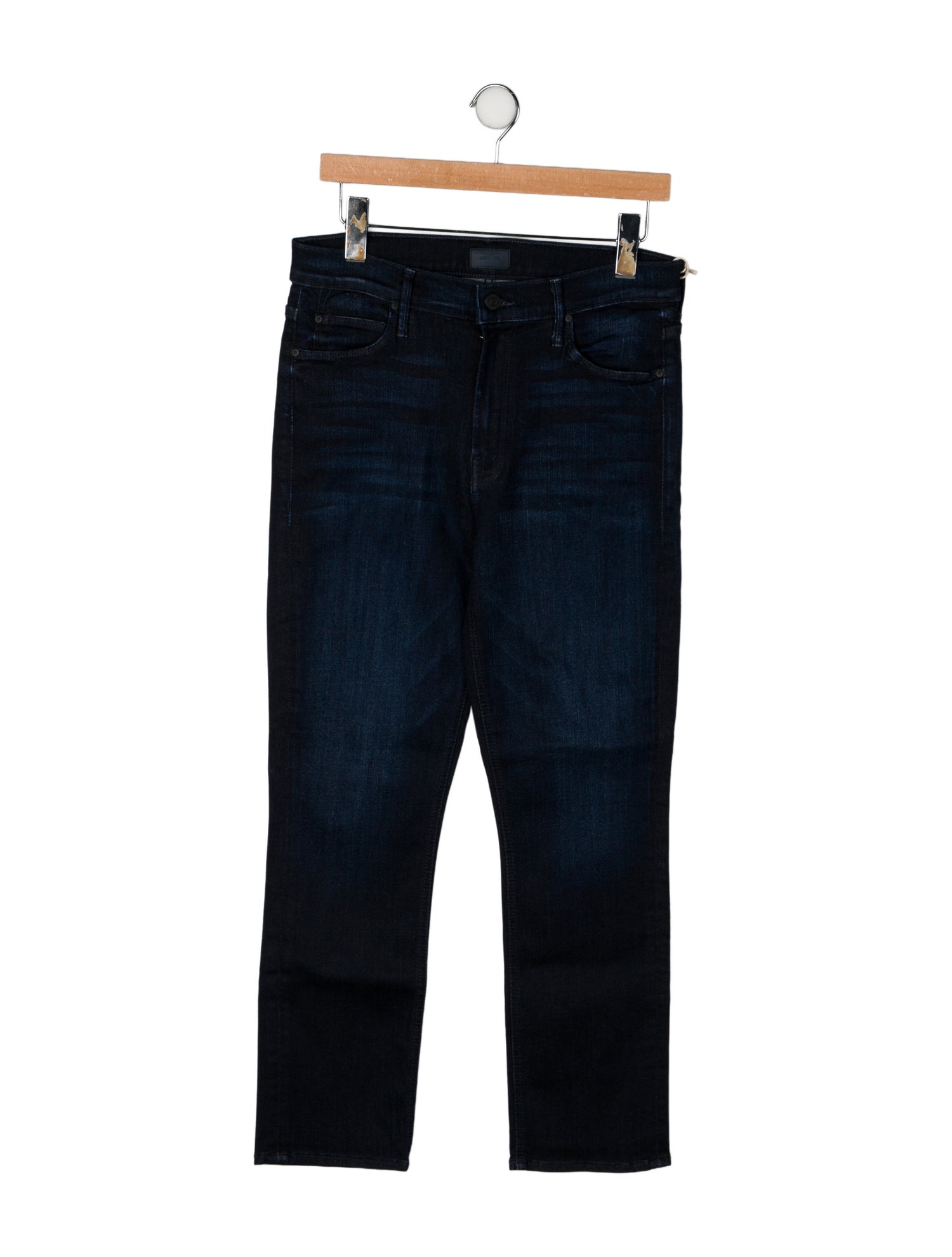 Mother Mid-Rise Straight Leg Jeans w/ Tags