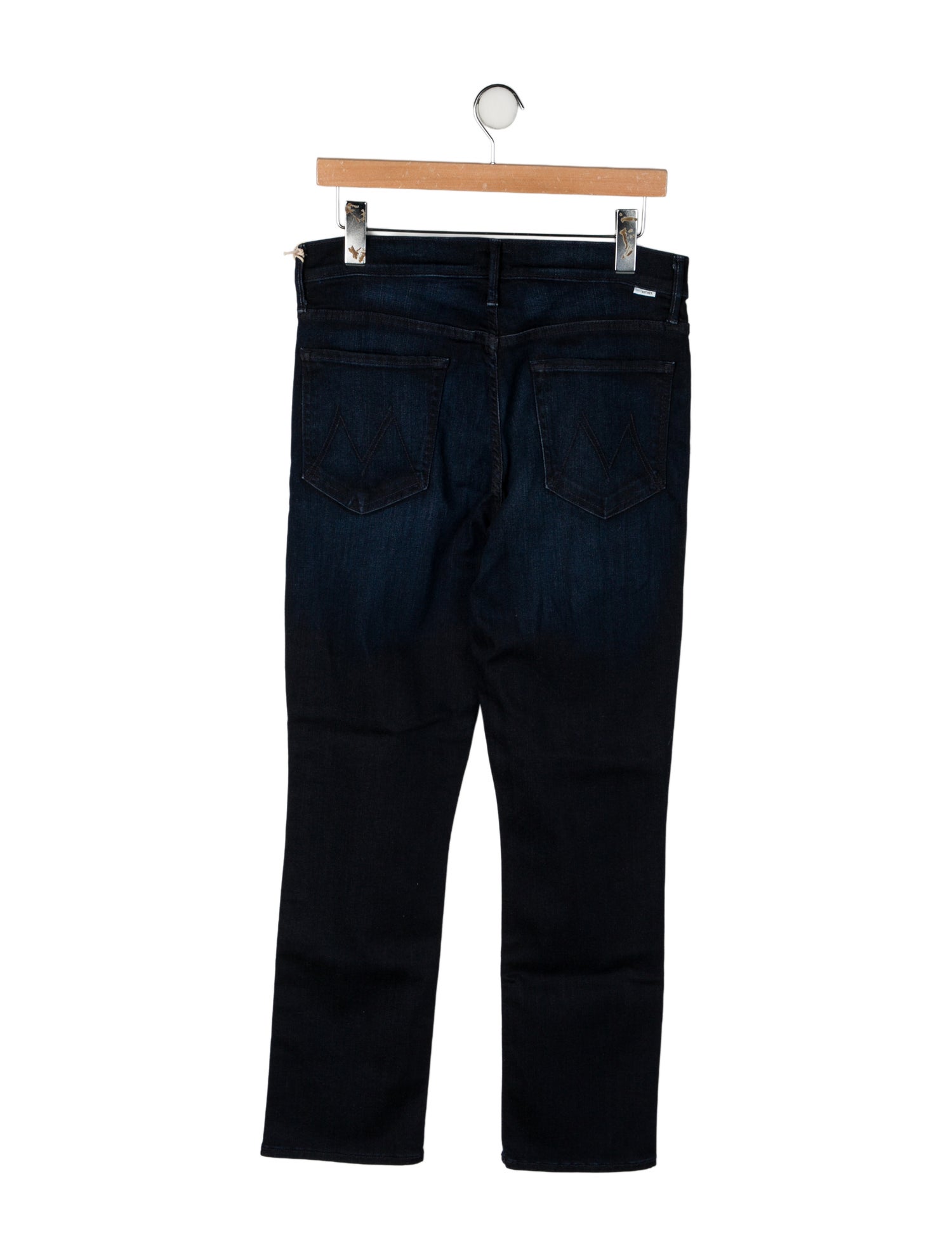 Mother Mid-Rise Straight Leg Jeans w/ Tags
