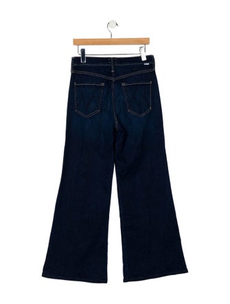 Mother High-Rise Wide Leg Jeans