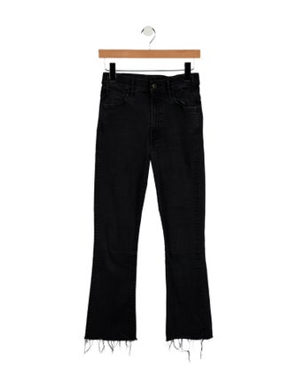 Mother High-Rise Straight Leg Jeans
