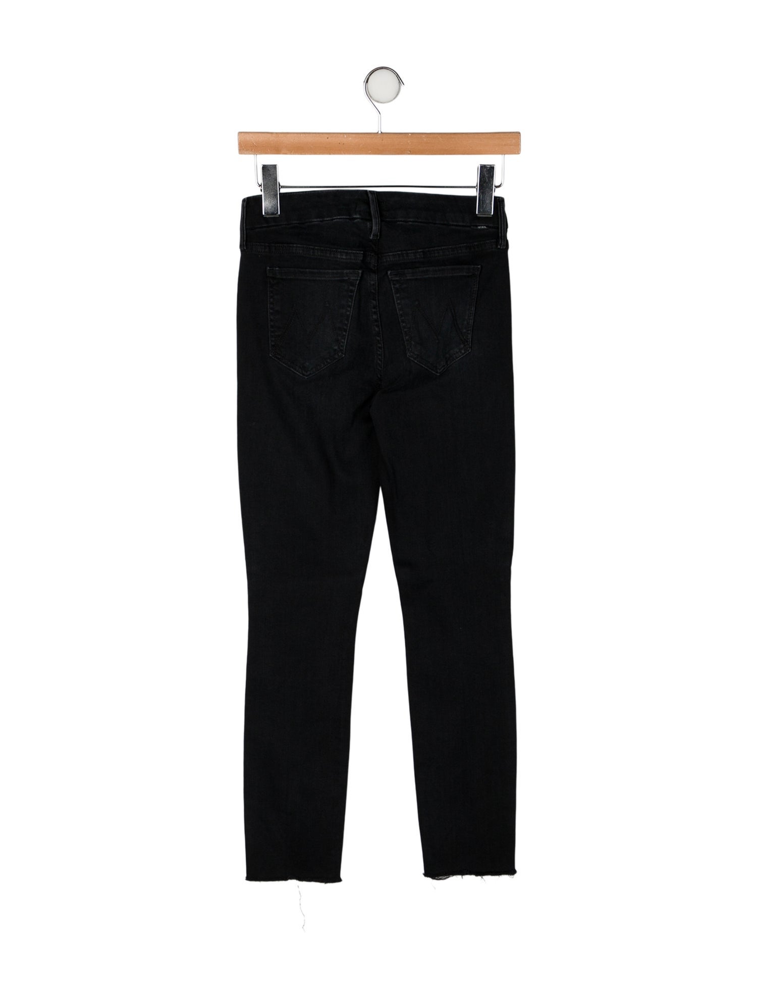 Mother Mid-Rise Skinny Leg Jeans