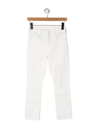 Mother Mid-Rise Skinny Leg Jeans