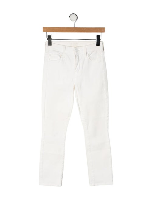 Mother Mid-Rise Skinny Leg Jeans