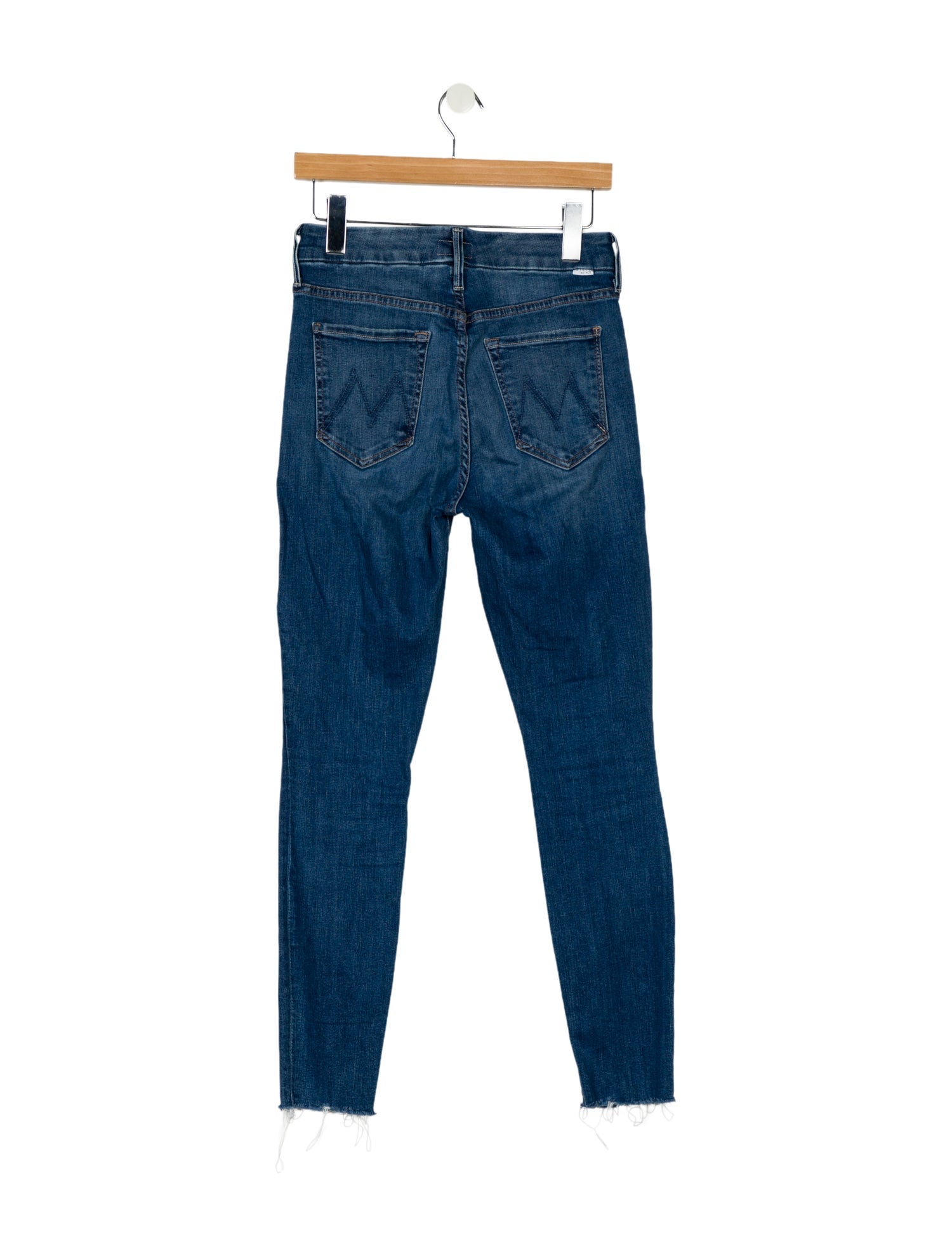 Mother Mid-Rise Skinny Leg Jeans