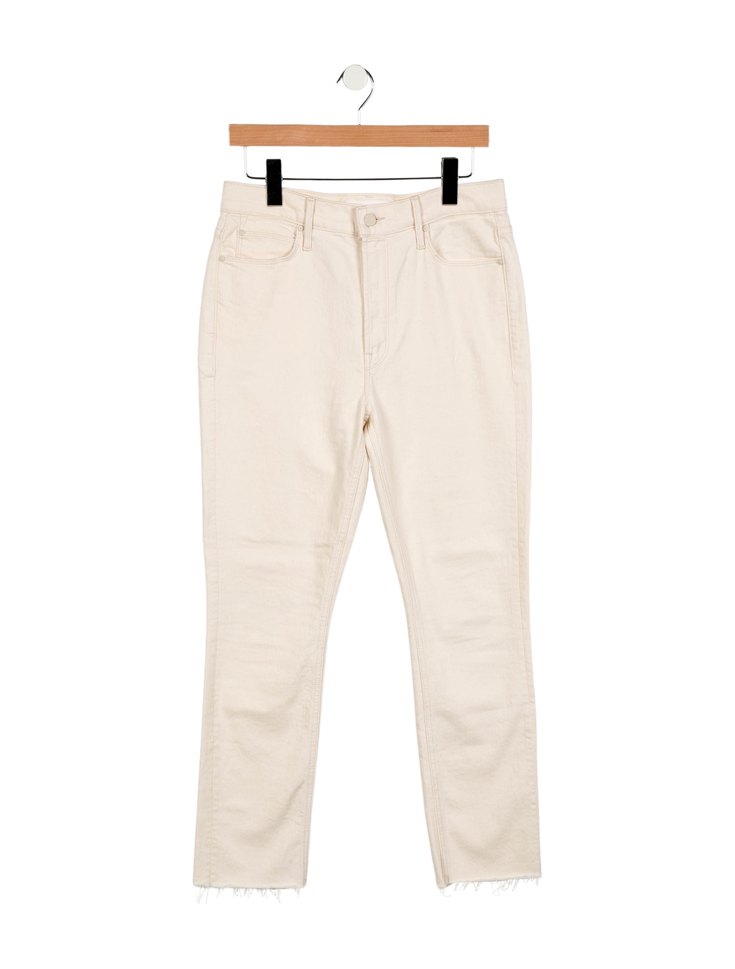 Mother High-Rise Straight Leg Jeans