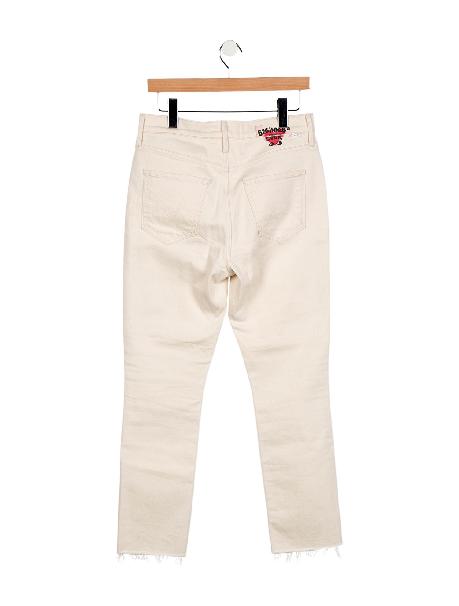 Mother High-Rise Straight Leg Jeans