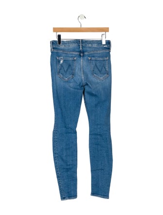 Mother High-Rise Skinny Leg Jeans