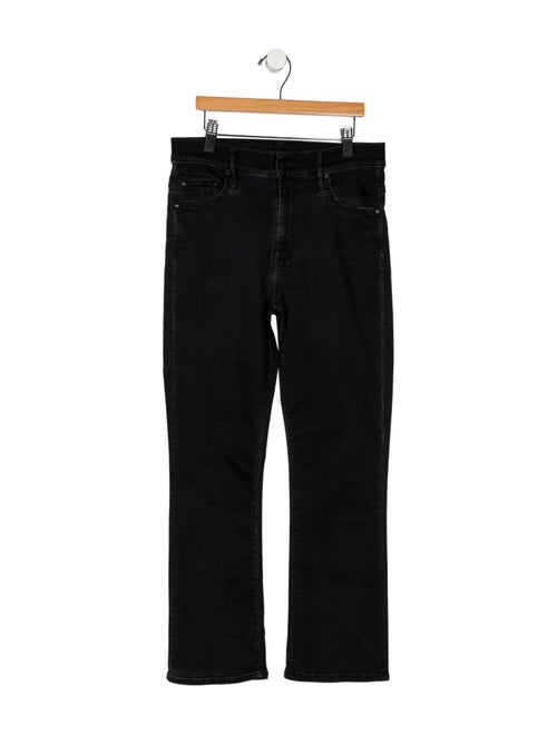 Mother Mid-Rise Straight Leg Jeans