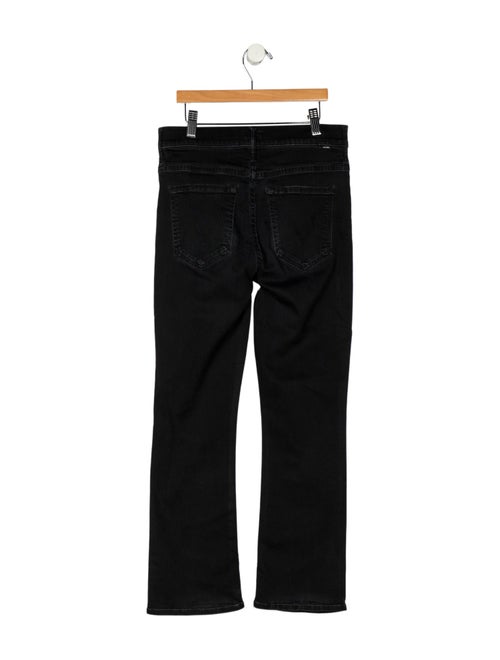Mother Mid-Rise Straight Leg Jeans