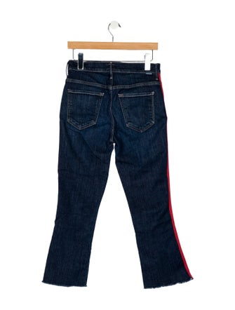 Mother Mid-Rise Straight Leg Jeans