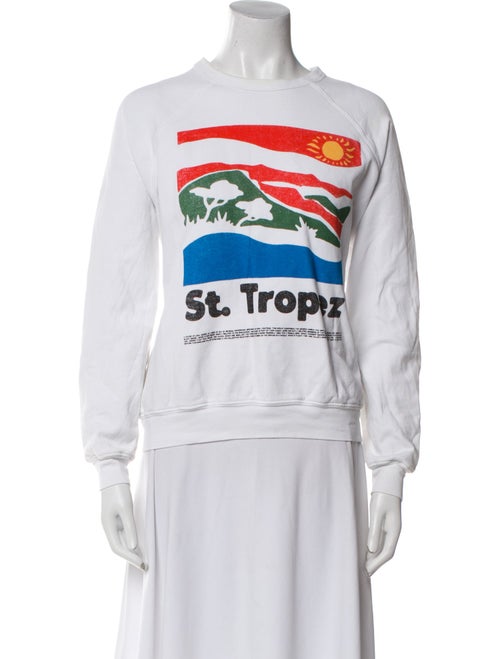 Mother Graphic Print Crew Neck Sweatshirt