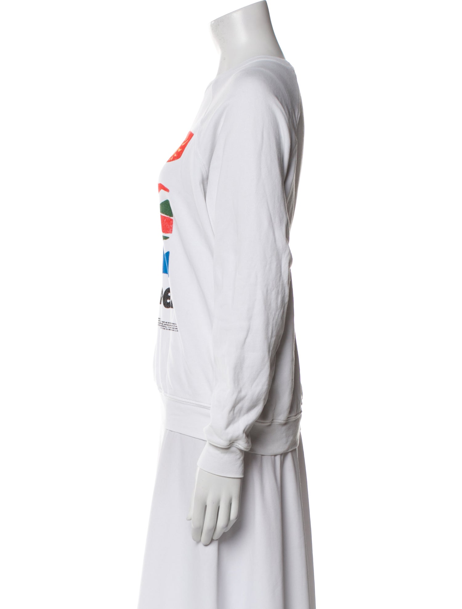 Mother Graphic Print Crew Neck Sweatshirt