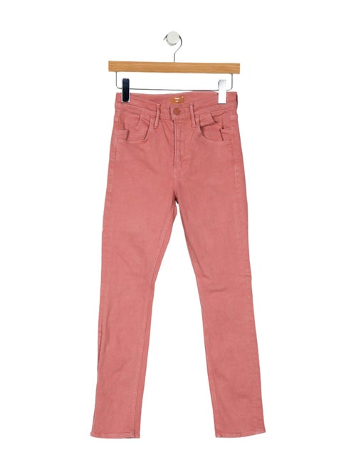 Mother Mid-Rise Skinny Leg Jeans