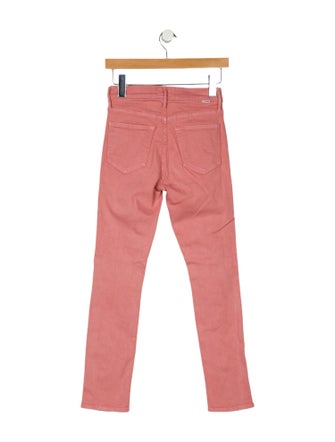 Mother Mid-Rise Skinny Leg Jeans