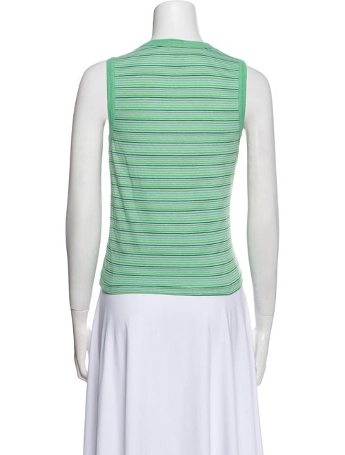 Mother Striped Crew Neck Top