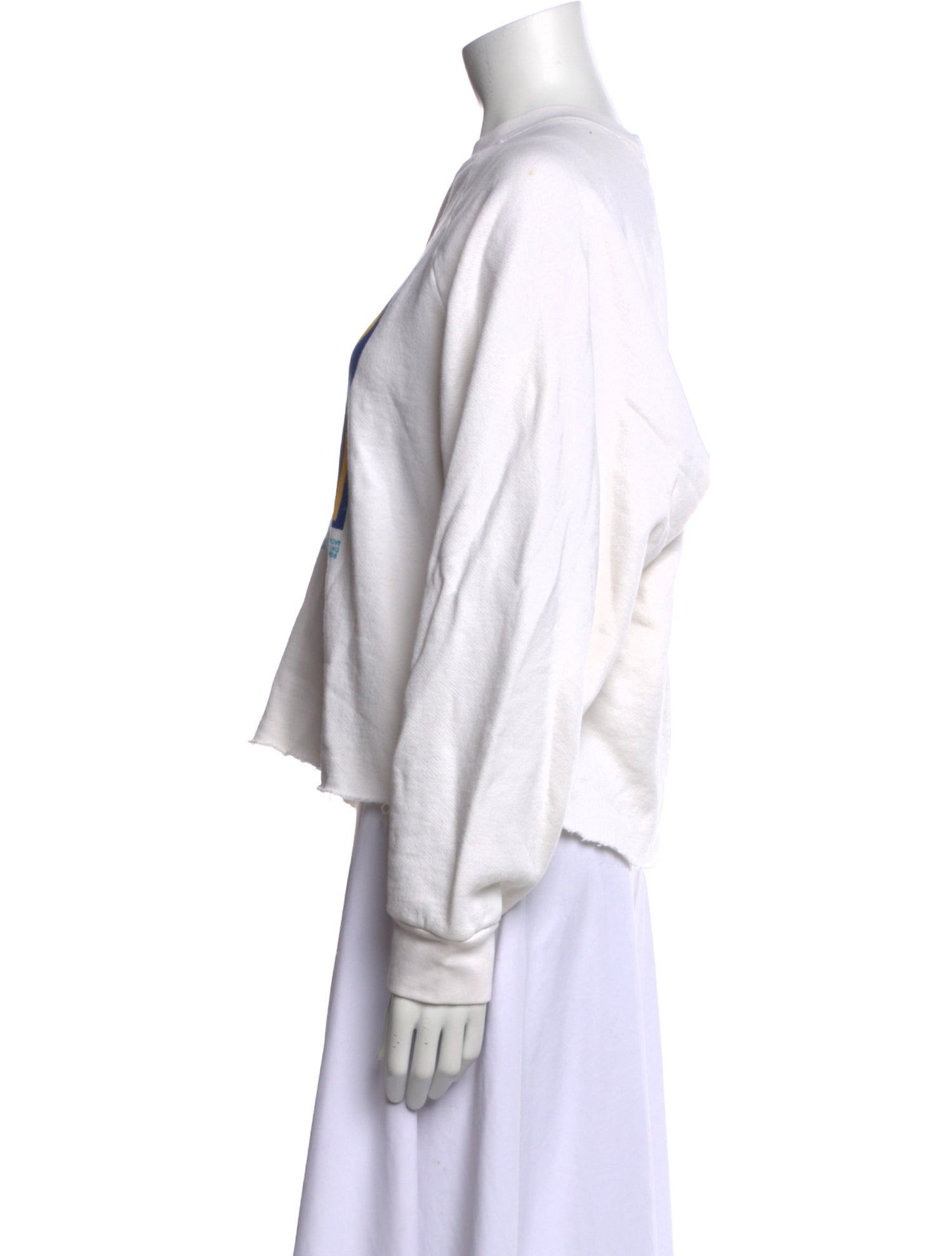 Mother Graphic Print Crew Neck Sweatshirt