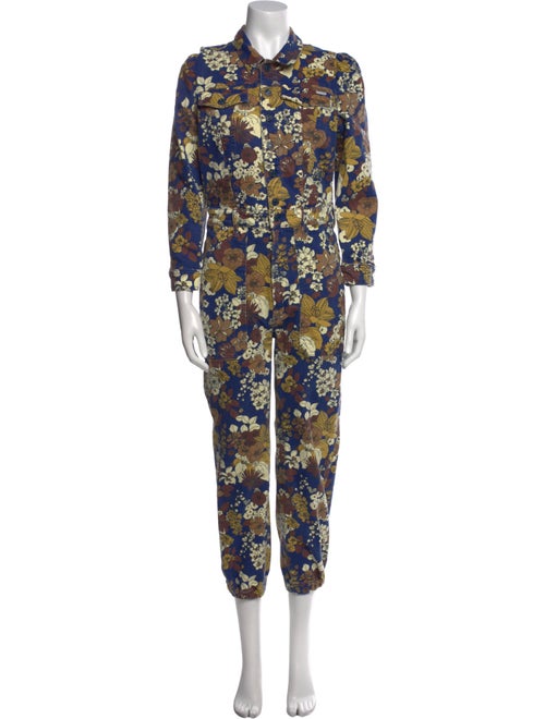 Mother Floral Print Jumpsuit