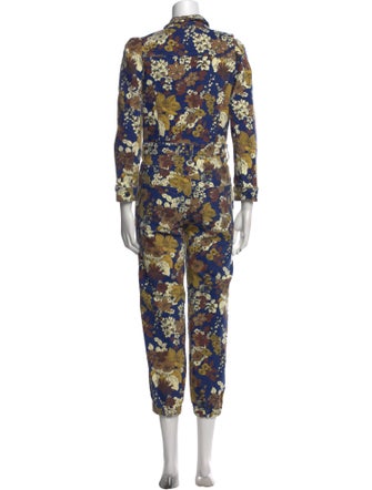 Mother Floral Print Jumpsuit