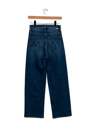 Mother High-Rise Wide Leg Jeans